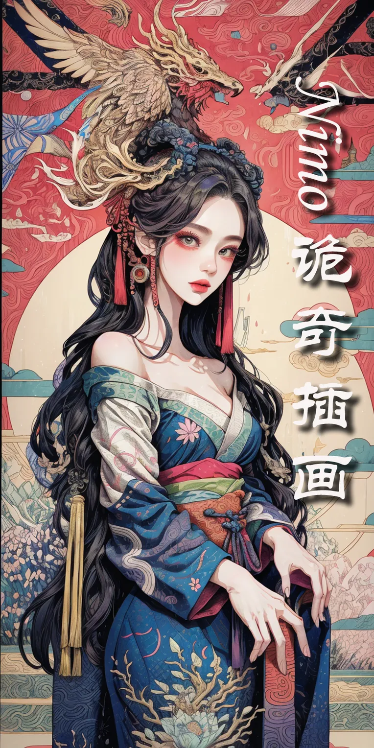 Hand-Drawn,Traditional Painting Media,Girl,LoRA,SD 1.5