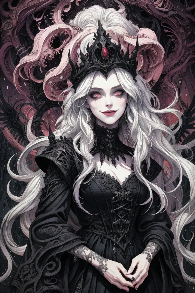 Hand-Drawn,Traditional Painting Media,Girl,LoRA,SD 1.5