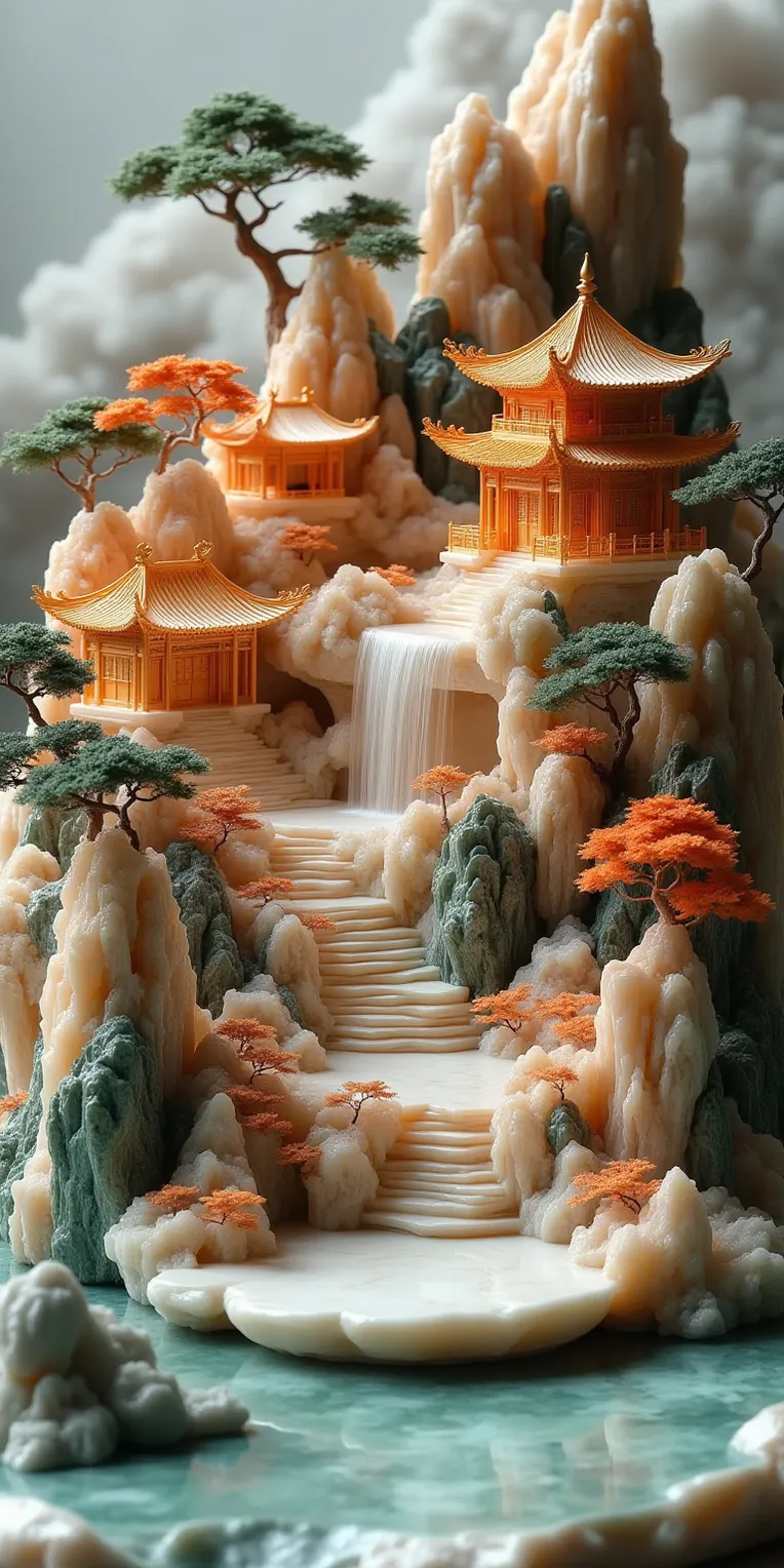 ZOZ_Miniature Landscape Model-LoRA-之O周-Shakker