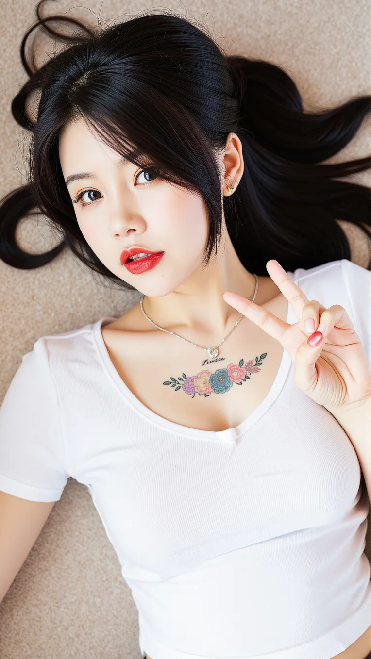 Portrait Photography,Girl,Physical/Facial feature,Checkpoint,FLUX.1