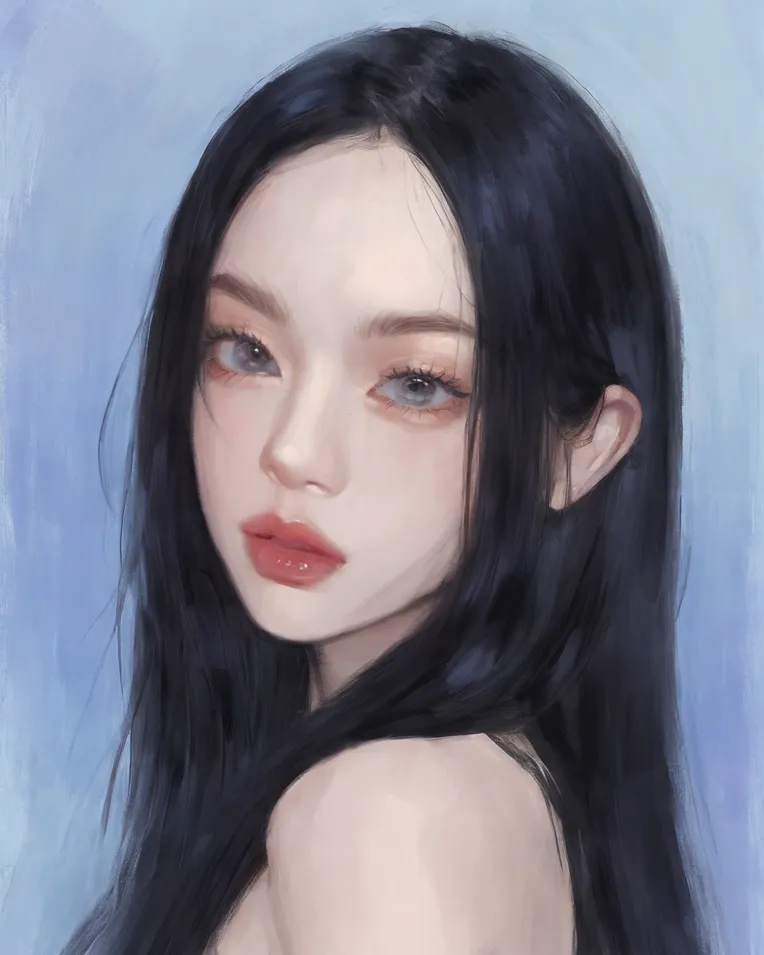Classic Painting,Traditional Painting Media,Girl,LoRA,SD 1.5