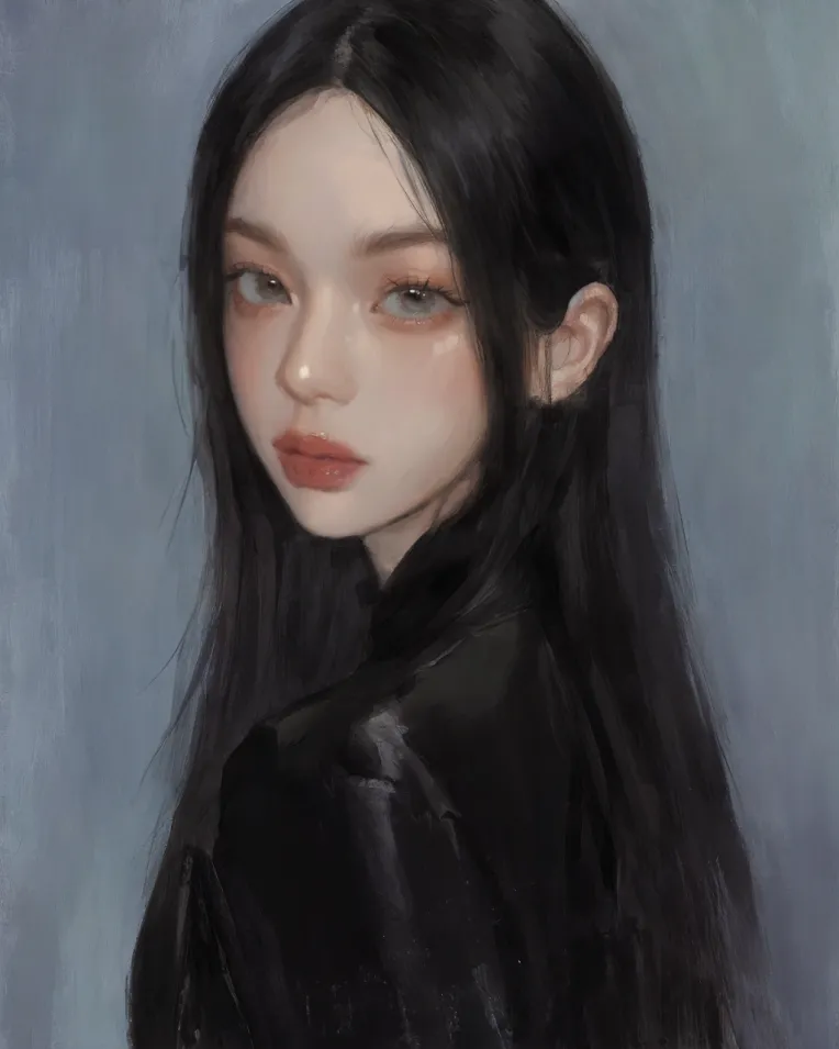 Classic Painting,Traditional Painting Media,Girl,LoRA,SD 1.5