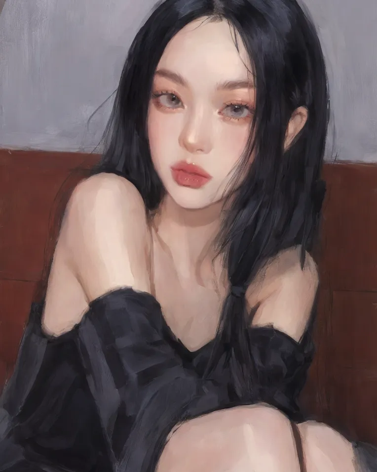 Classic Painting,Traditional Painting Media,Girl,LoRA,SD 1.5