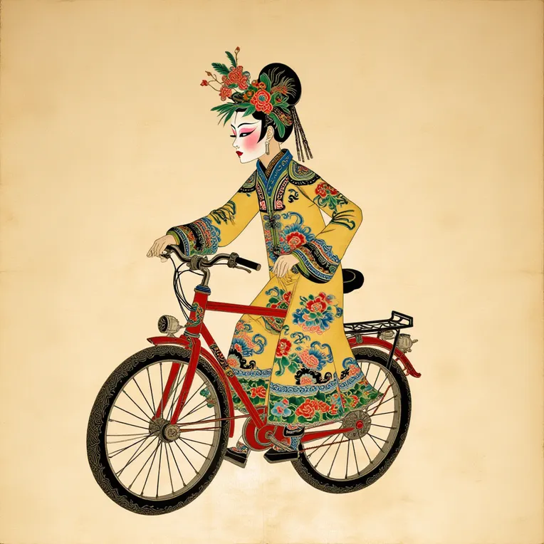 Traditional Painting Media,Girl,Physical/Facial feature,LoRA,FLUX.1