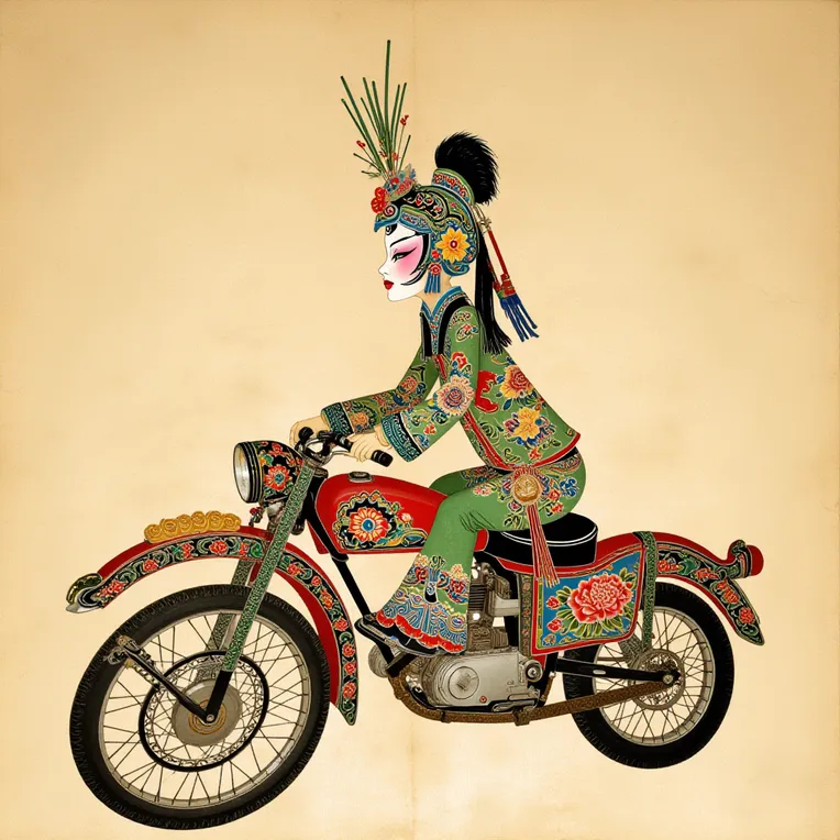 Traditional Painting Media,Girl,Physical/Facial feature,LoRA,FLUX.1