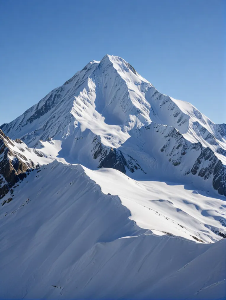 SNOWページ✩.*˚ Realistic snow mountain snow scene XL-LoRA-haojixuexi-Shakker