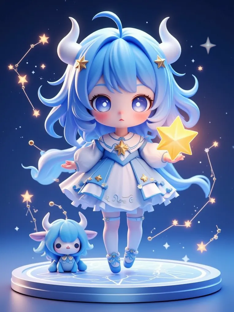 Cartoon style,Girl,Physical/Facial feature,LoRA,FLUX.1