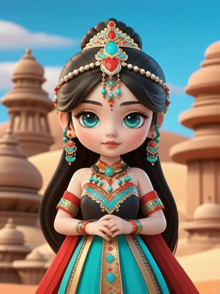 Cartoon style,Girl,Style Boost,LoRA,SDXL