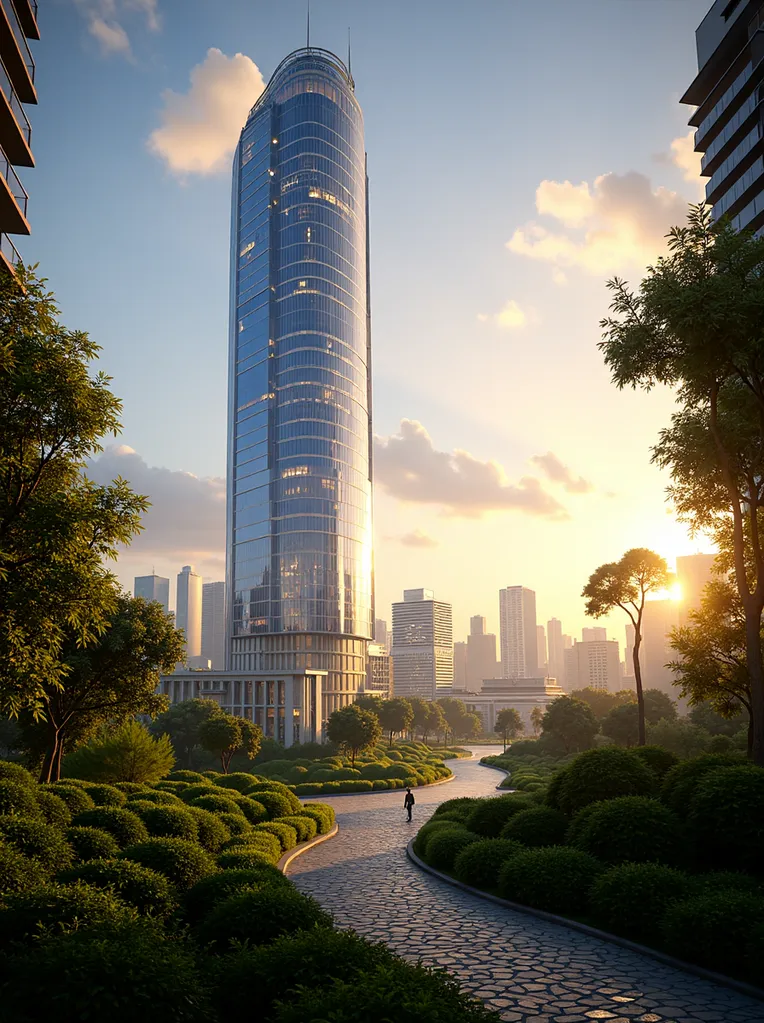 F.1-Super High-Rise Buildings- Architectural Design-LoRA-184677064-Shakker