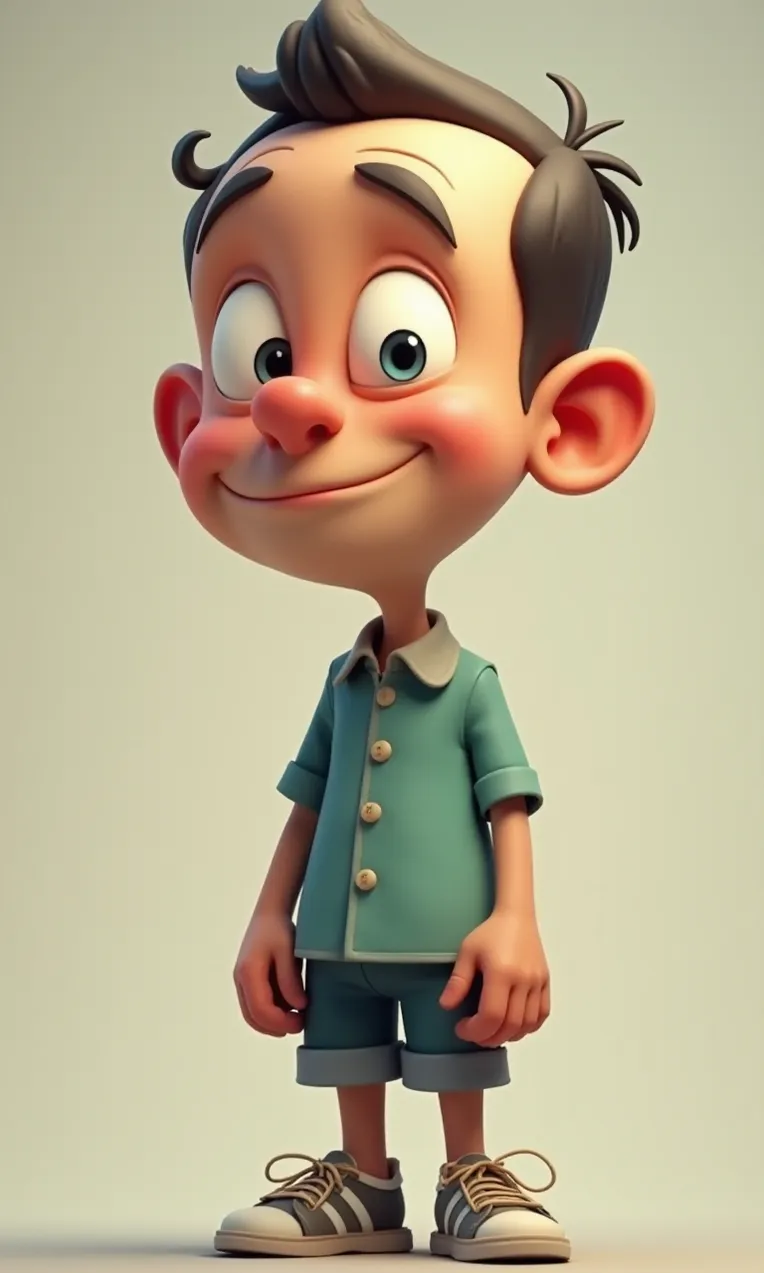 Cartoon style,Boy,Object Enhance,LoRA,FLUX.1