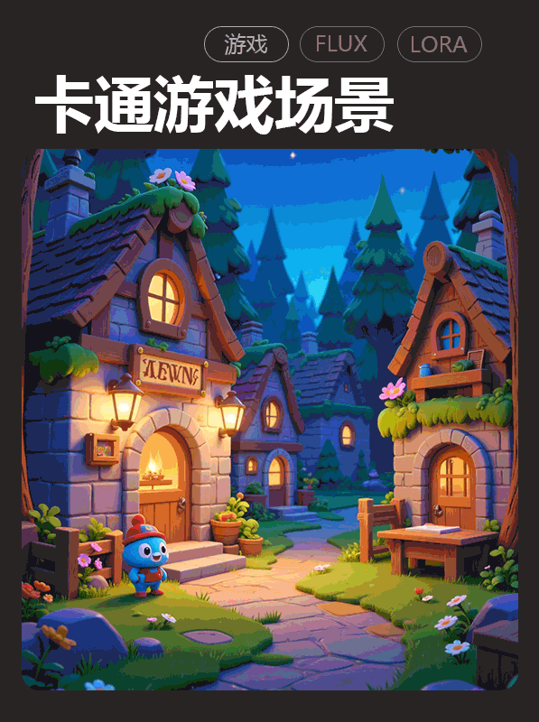 Anime Style,Building,Object Enhance,LoRA,FLUX.1