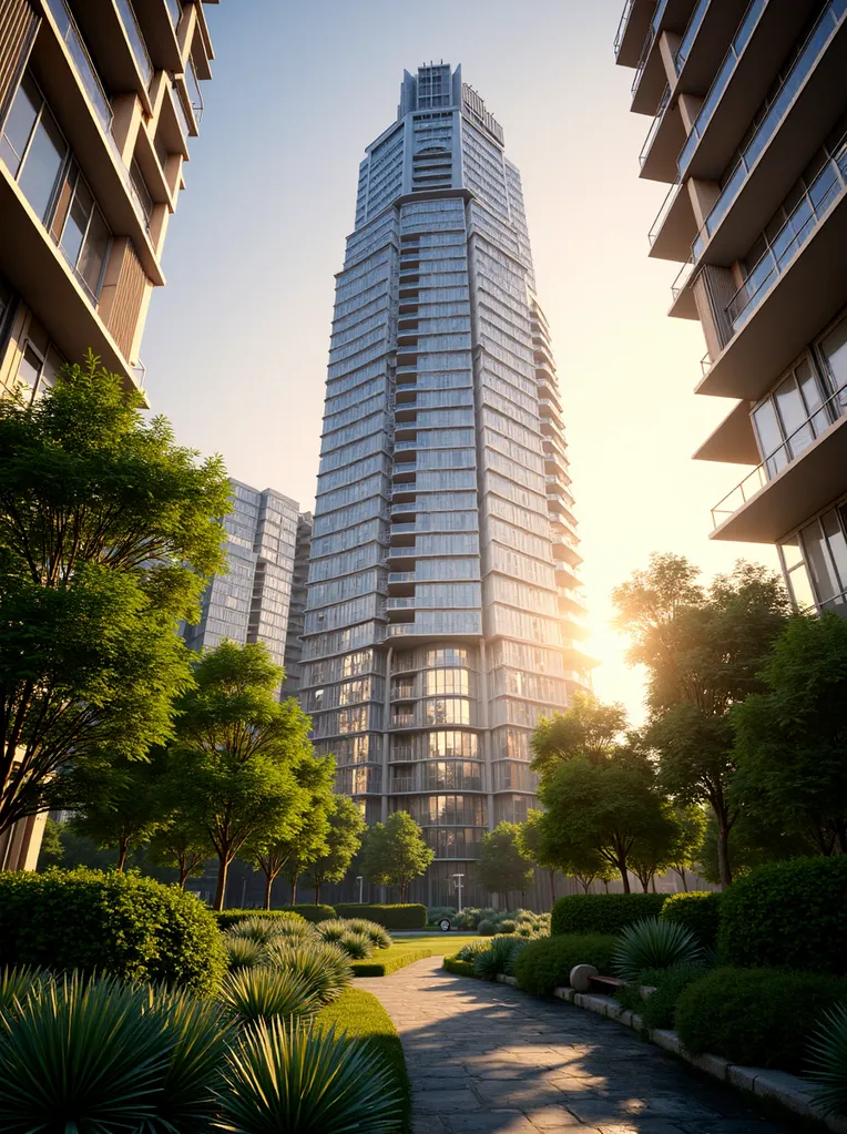 F.1-Super High-Rise Buildings- Architectural Design-LoRA-184677064-Shakker