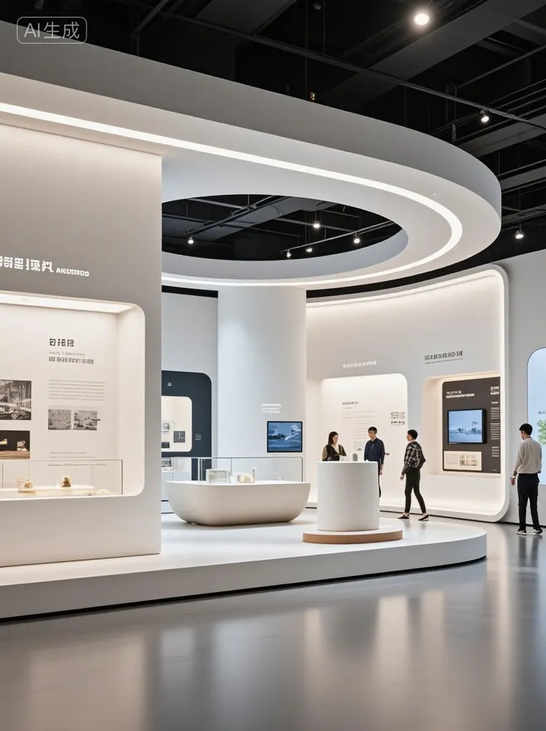 F.1 - Exhibition Stage Design-LoRA-184677064-Shakker
