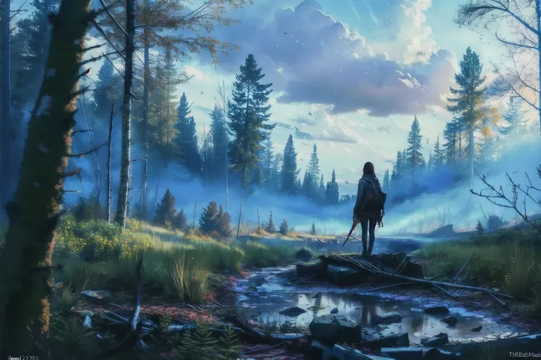 CGI style,Game Scene Design,Space & Scene,Checkpoint,SD 1.5