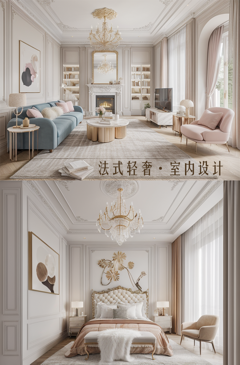 French luxury style | Interior design