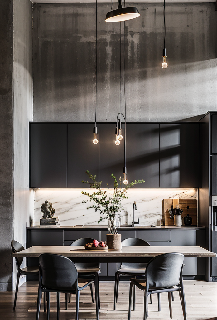 Modern industrial style | Interior design v1.0