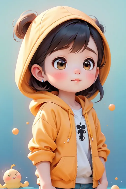 Cartoon style,Digital Painting Media,Girl,Checkpoint,SD 1.5