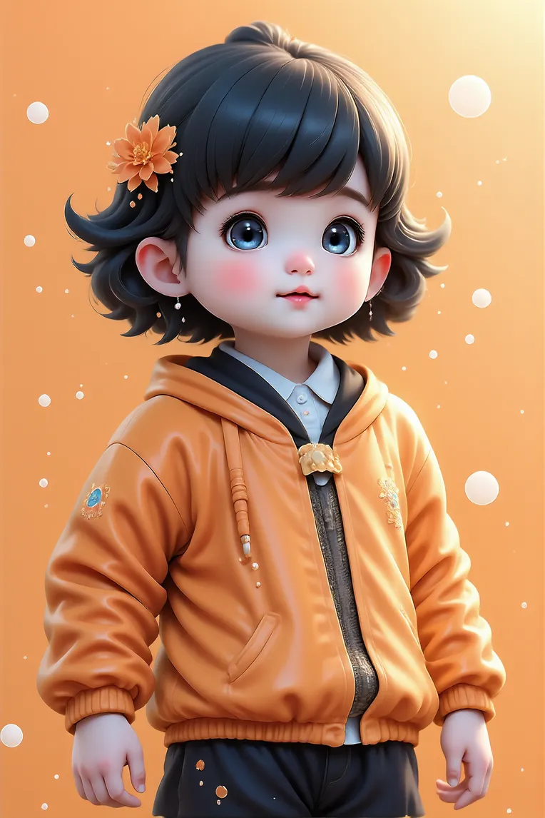 Cartoon style,Digital Painting Media,Girl,LoRA,FLUX.1