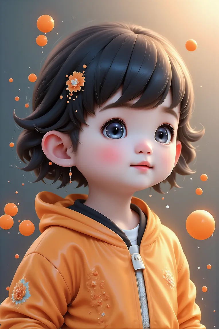 Cartoon style,Digital Painting Media,Girl,LoRA,FLUX.1