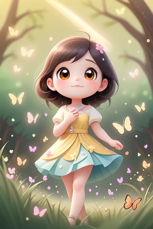 Cartoon style,Digital Painting Media,Girl,Checkpoint,SD 1.5
