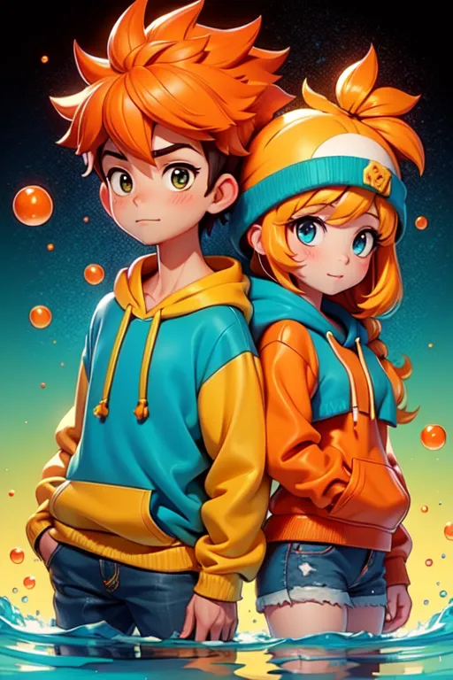 Cartoon style,Digital Painting Media,Girl,Checkpoint,SD 1.5