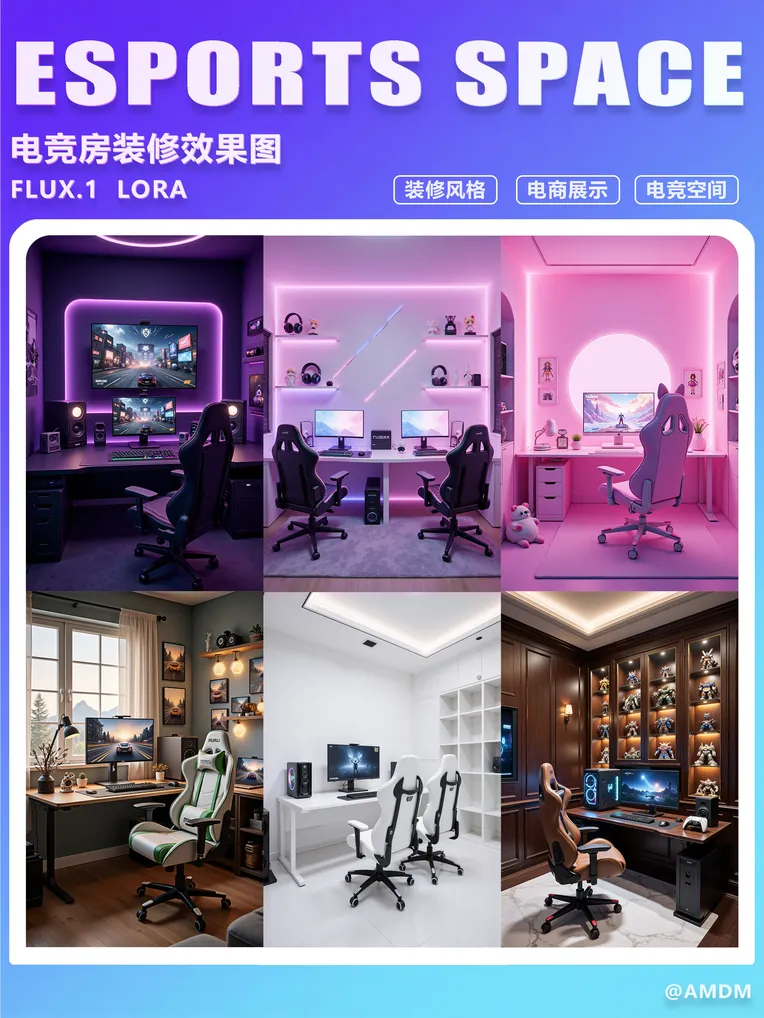 Interior Design,Space & Scene,Composition Control,LoRA,FLUX.1