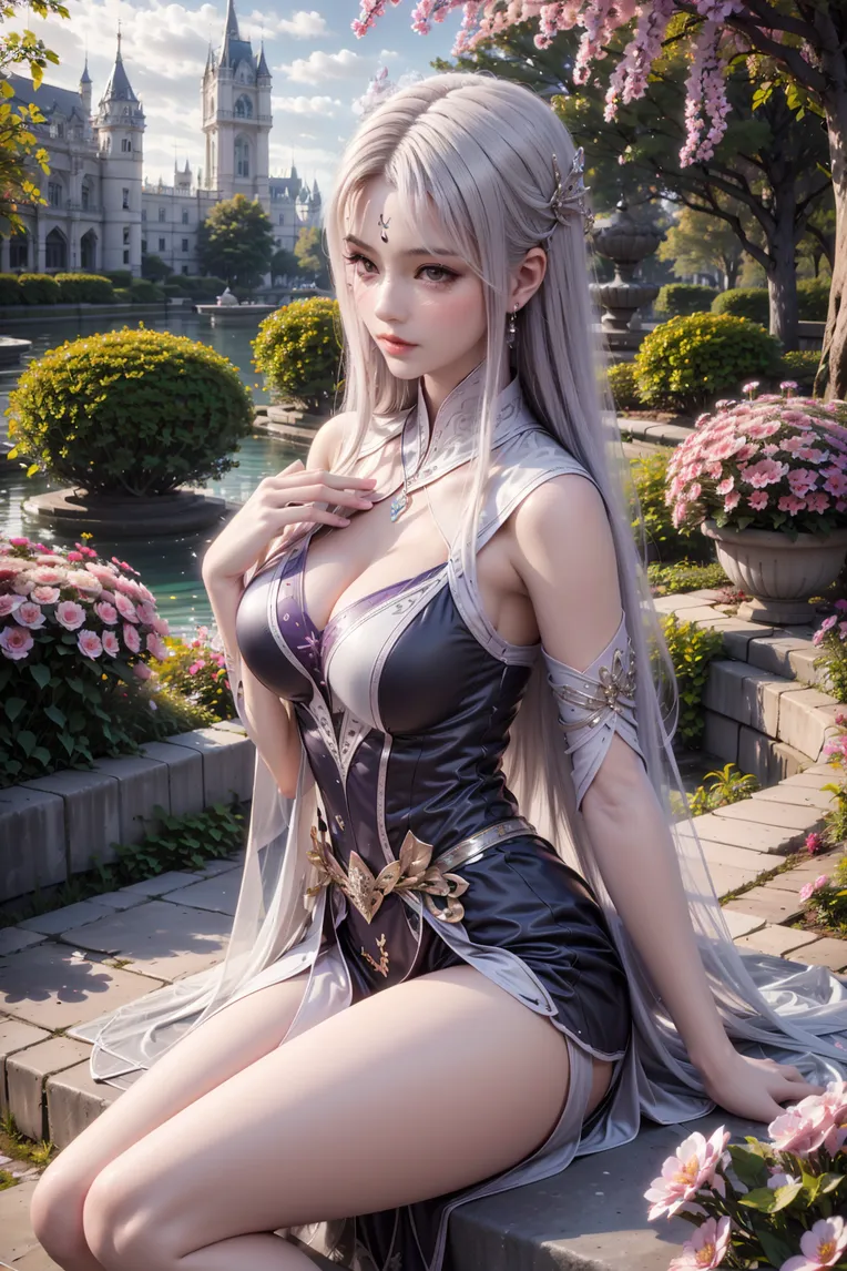 CGI style,Anime Character,Girl,LoRA,SD 1.5