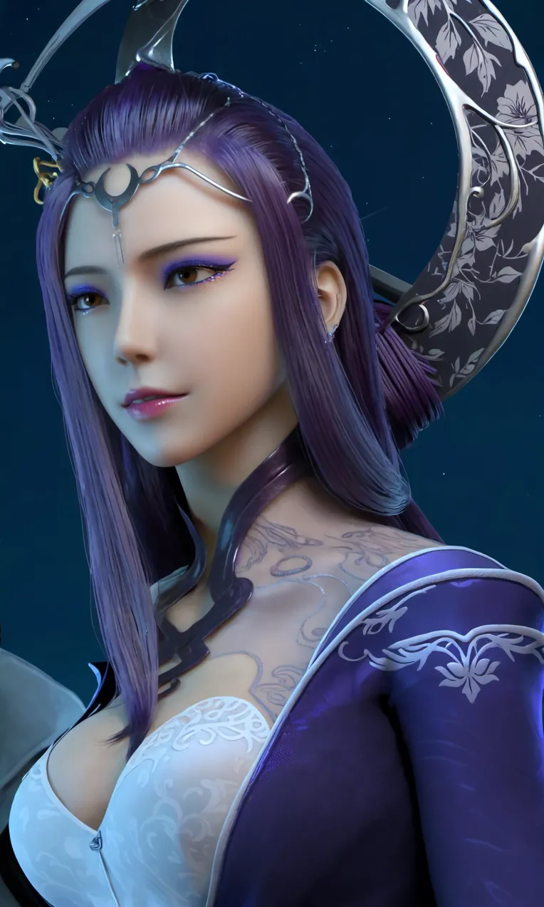 Chinese Animation Qianhuan | Young Hero - Moon Princess-LoRA