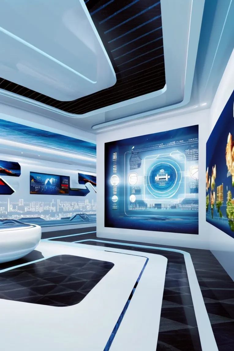 Modern high-tech enterprise exhibition hall-LoRA-Edwin-Shakker
