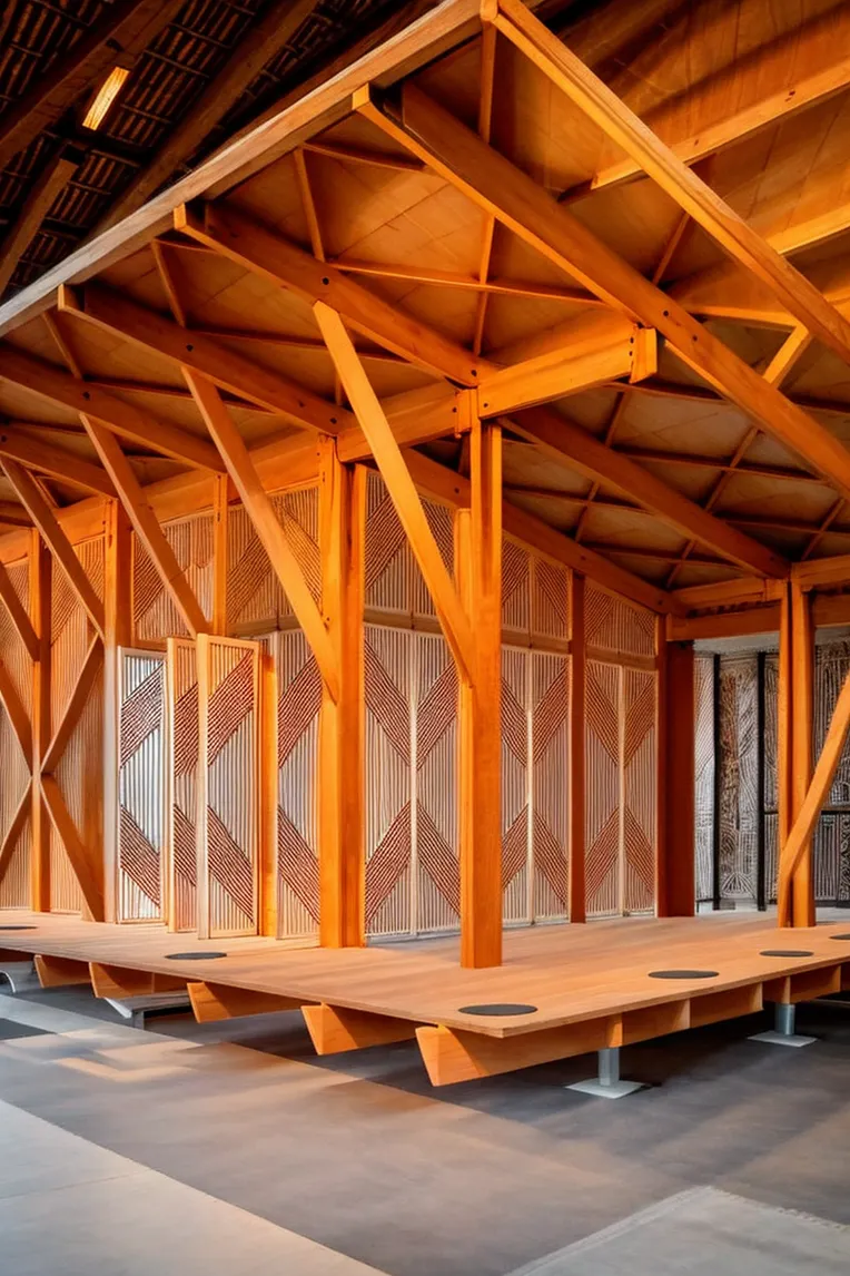 Wooden Structure Exhibition-LoRA-Edwin-Shakker