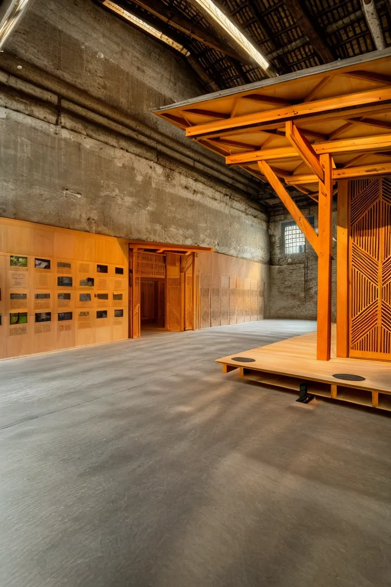Wooden Structure Exhibition-LoRA-Edwin-Shakker