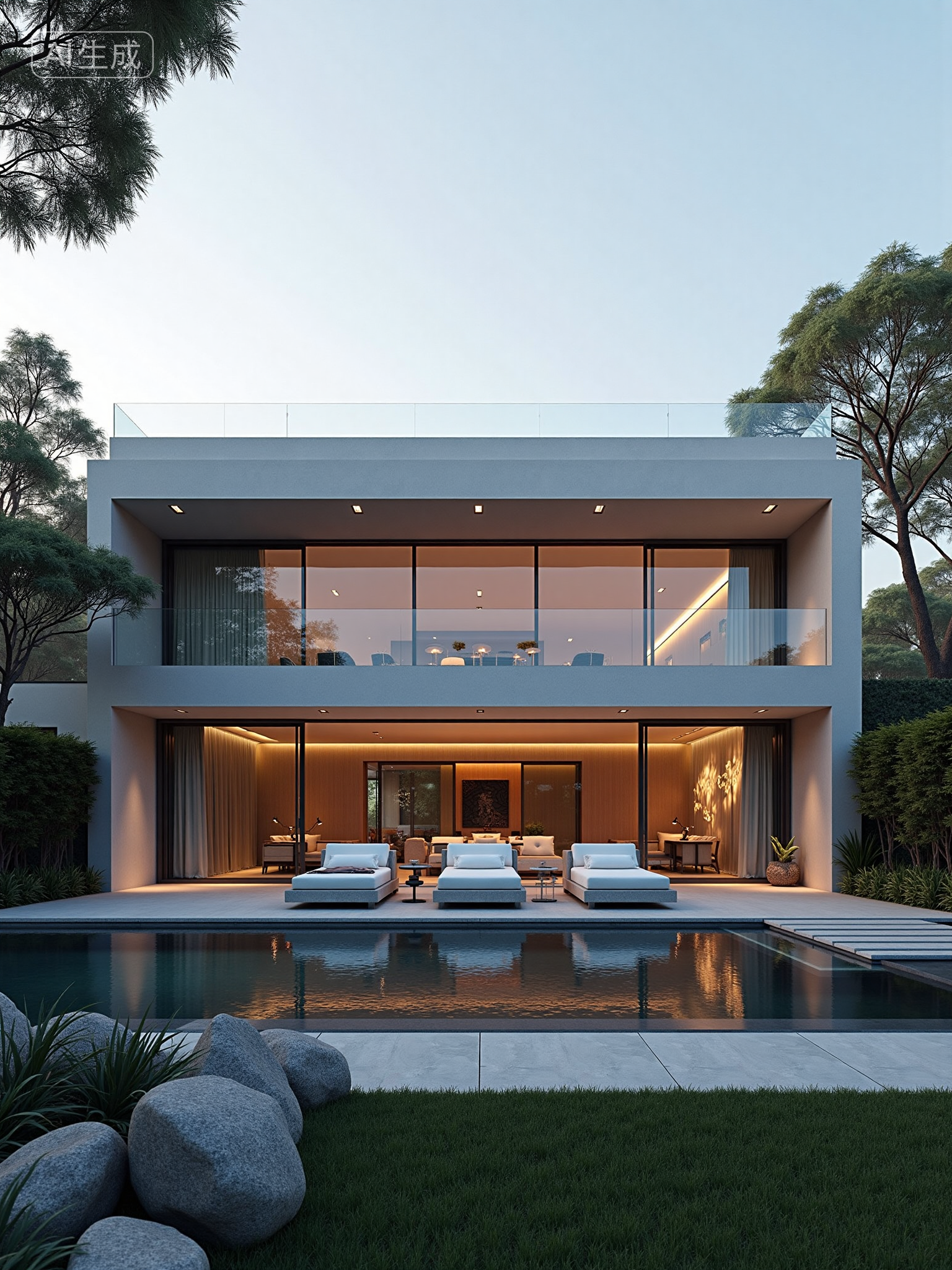 Minimalist vacation villa Minimalist vacation villa