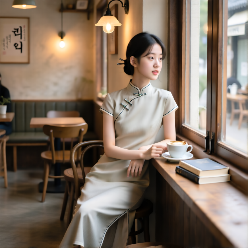 Korean Girl with Sense of Atmosphere 韩系氛围感少女