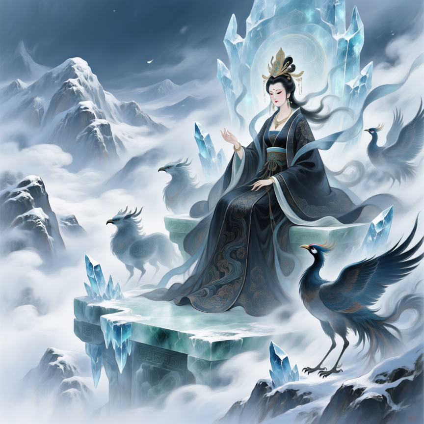 Guofeng Myth Allusion Illustration 国风神话典故插画