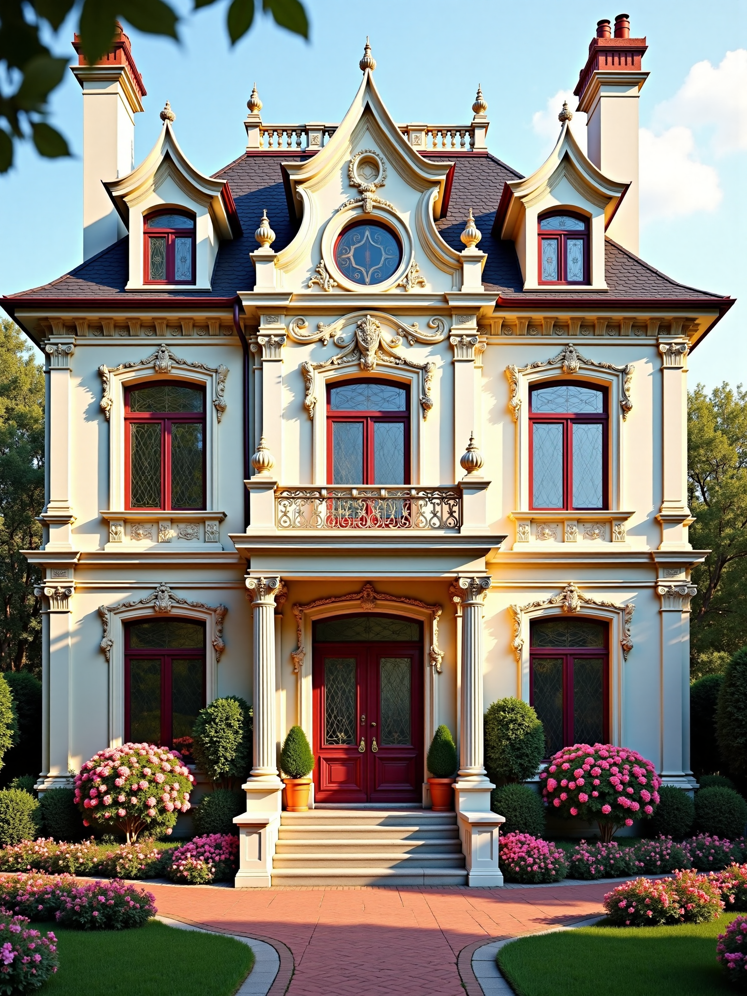 Victorian mansion design 维多利亚式豪宅设计