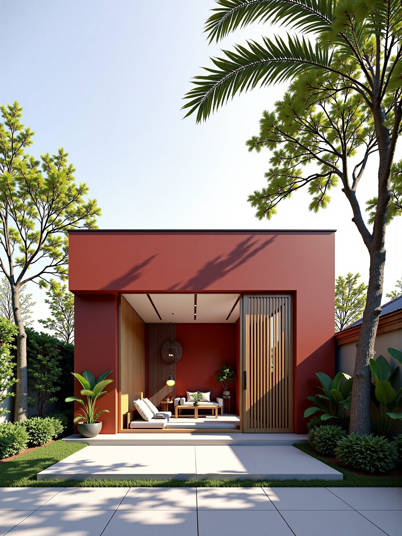 Outdoor small scene architectural style Outdoor small scene architectural style