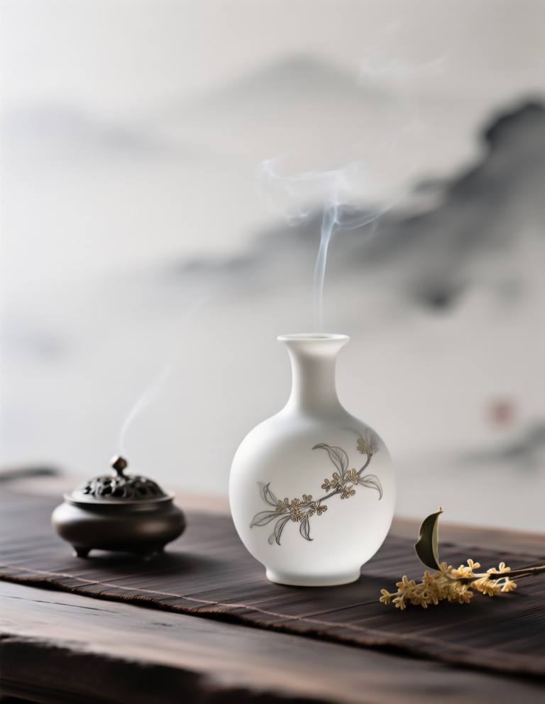 Agarwood osmanthus fragrance 沉香桂花香