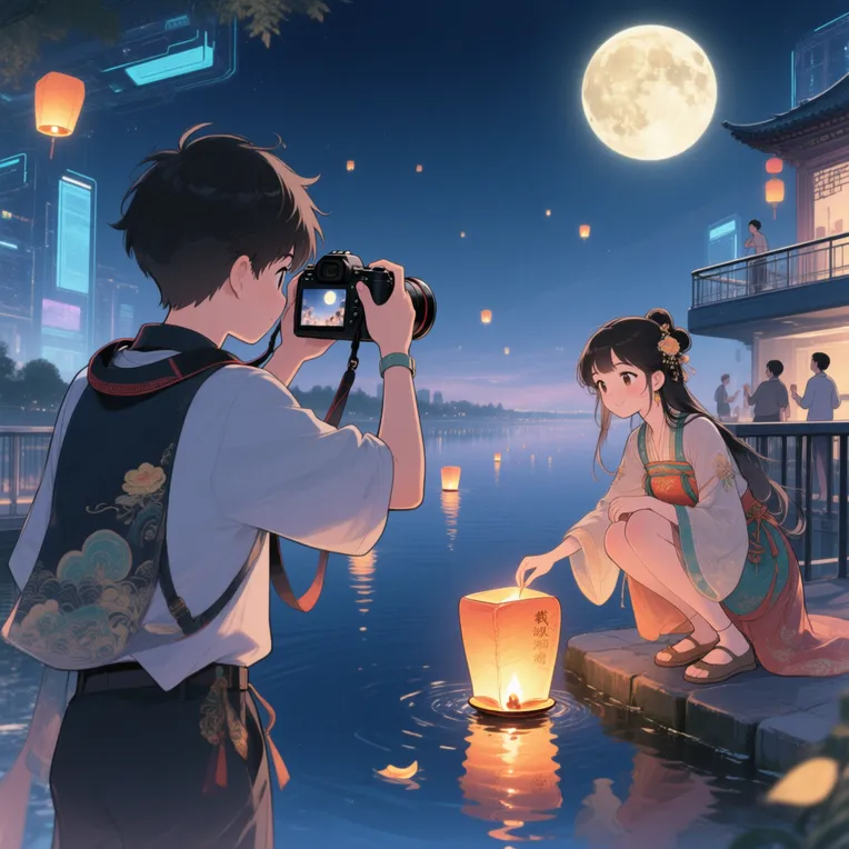 Girl,Boy,Space & Scene,LoRA,