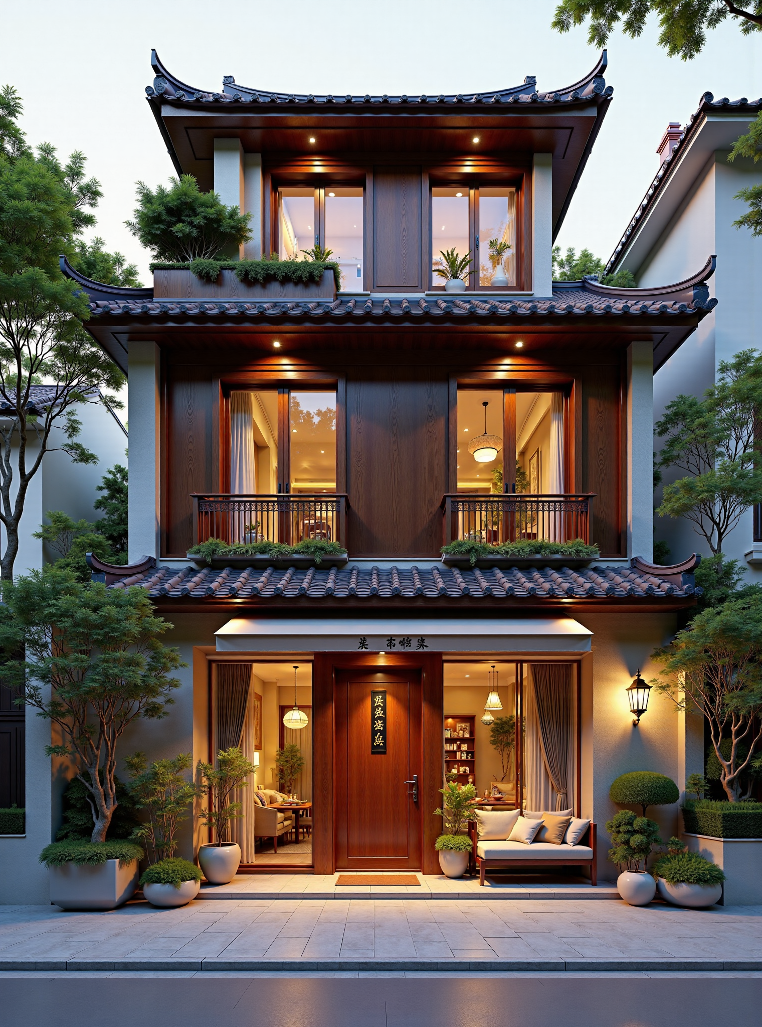 An antique-style teahouse/Song dynasty aesthetics 古色古香的茶馆/宋代美学