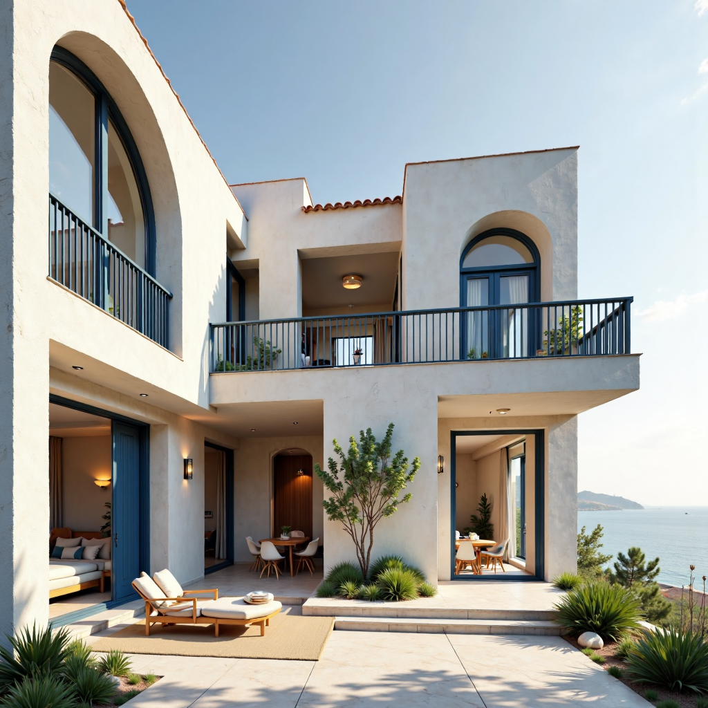   Mediterranean coastal architectural style 地中海沿海建筑风格