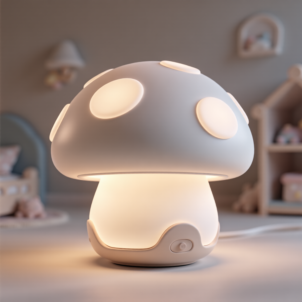 Smart home night light rendering 智能家居夜灯效果图