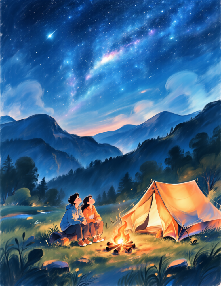 Thick Tinted Soft Tone Illustration, 厚涂柔和调性插画