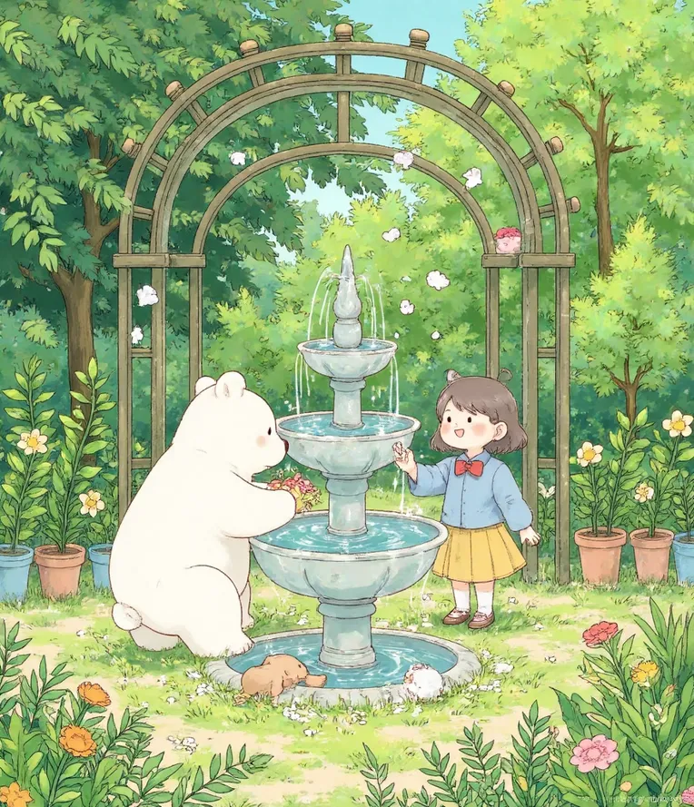 Kids' Illustration,Girl,Style Boost,LoRA,FLUX.1