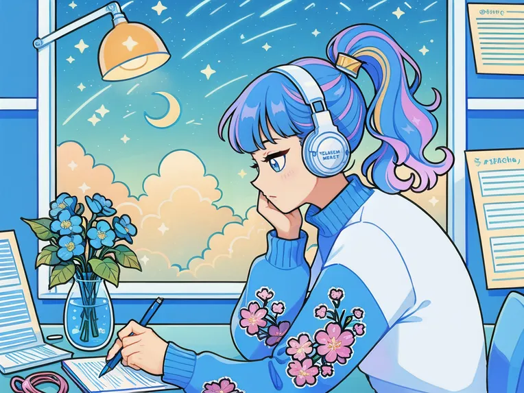 Anime,Anime Style,Girl,LoRA,SD 1.5