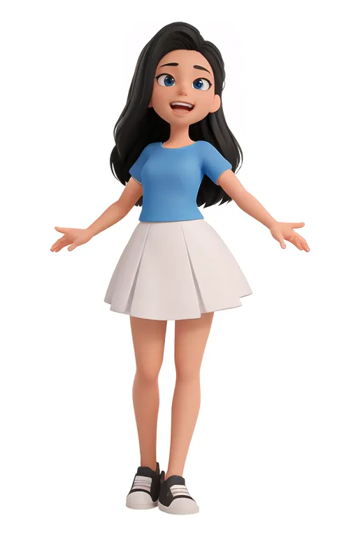 Cartoon style,Digital Painting Media,Girl,LoRA,SD 1.5