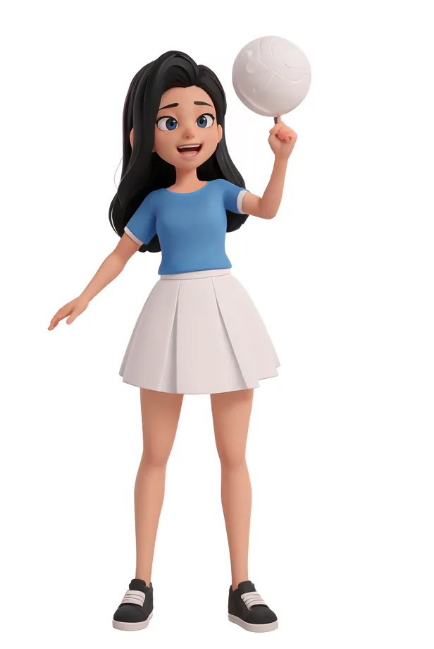 Cartoon style,Digital Painting Media,Girl,LoRA,SD 1.5