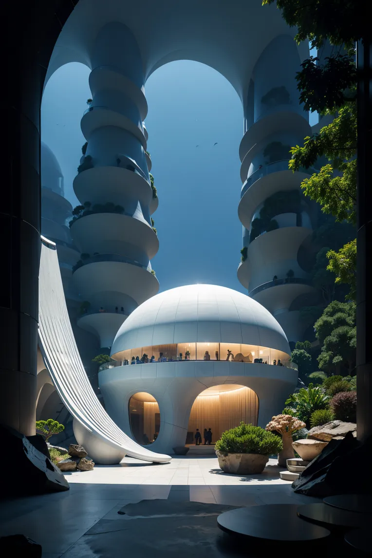 Realistic,Architectural Design,Building,LoRA,SD 1.5