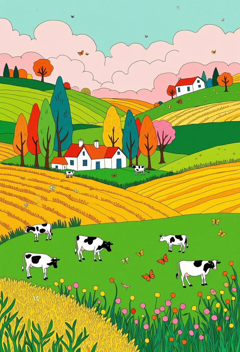 Digital Painting Media,Girl,Style Boost,LoRA,FLUX.1