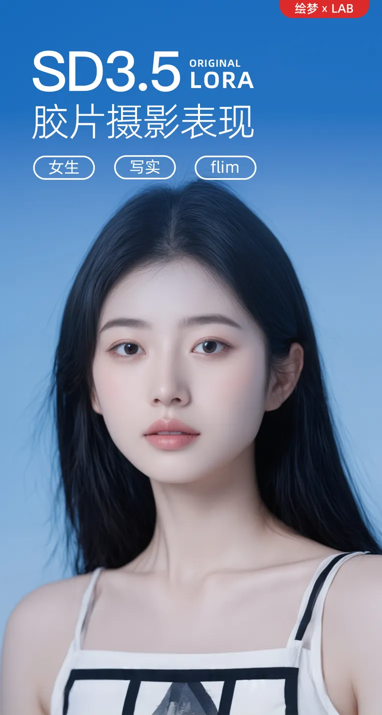 Portrait Photography,Girl,Style Boost,LoRA,SD 3.5L