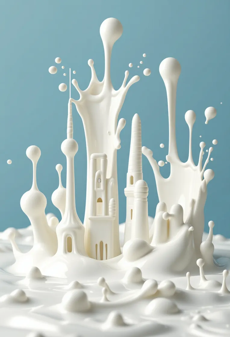 Key Visual Milk Tea Dream-rendered E-commerce Milk | Universal Milk | Scene Key Visual ...